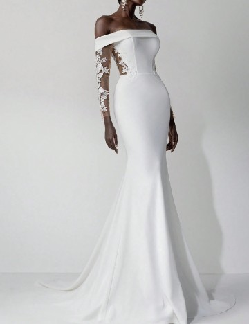 Rochie lunga SHEIN, alb