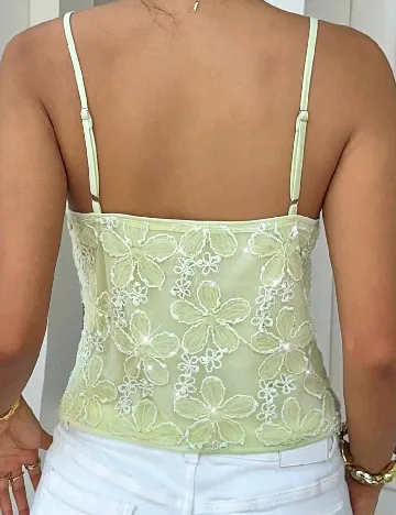 Top SHEIN, verde