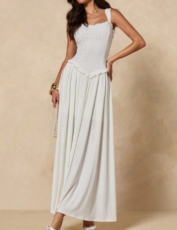 Rochie lunga SHEIN, alb