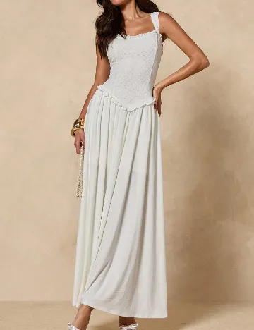 Rochie lunga SHEIN, alb