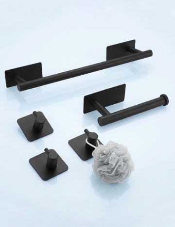 Set suporturi 6 bucati SHEIN, negru