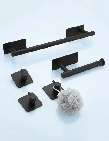 Set suporturi 6 bucati SHEIN, negru