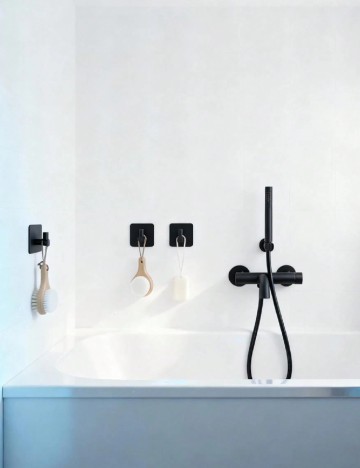 Set suporturi 6 bucati SHEIN, negru