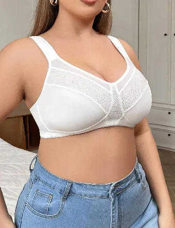 Sutien SHEIN CURVE, alb