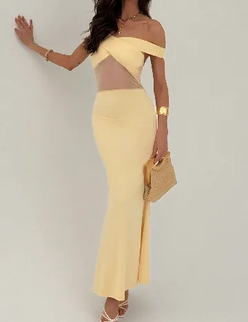 Rochie lunga SHEIN, galben