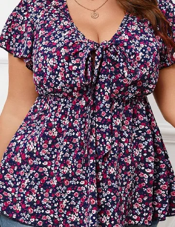 Bluza SHEIN CURVE, floral