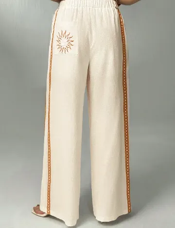 Pantaloni SHEIN, alb