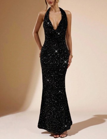Rochie lunga SHEIN, negru