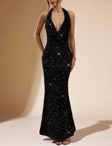 Rochie lunga SHEIN, negru