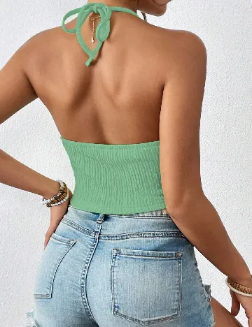 Top SHEIN, verde