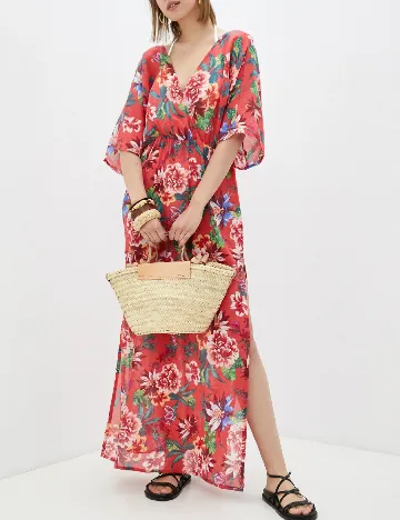Rochie de plaja Calzedonia, floral print