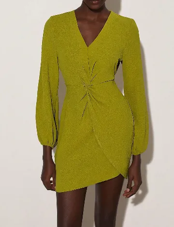 Rochie scurta SHEIN, verde