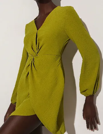 Rochie scurta SHEIN, verde