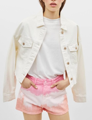 Tricou Bershka, alb