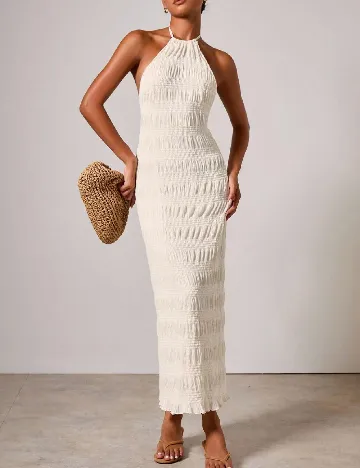 Rochie lunga SHEIN, ecru