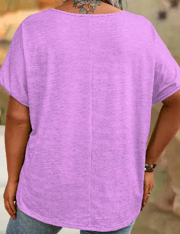 Tricou SHEIN CURVE, mov