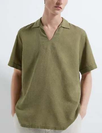 Camasa Zara, verde