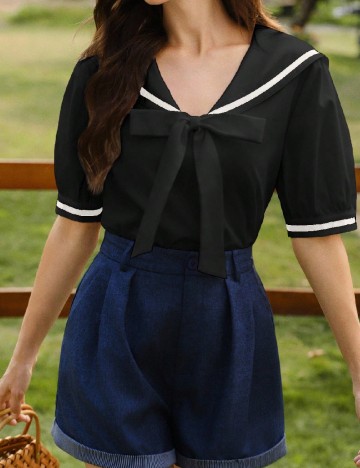 Bluza SHEIN, negru