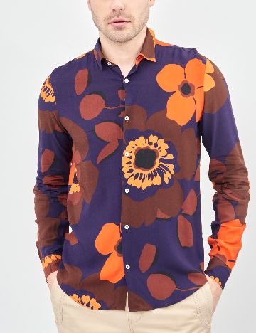 Camasa Zara, mix culori