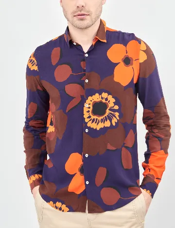 Camasa Zara, mix culori