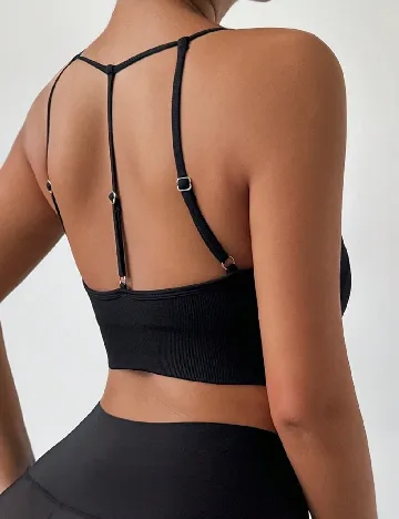 Bustiera SHEIN, negru