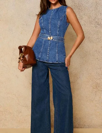 Bluza SHEIN, albastru