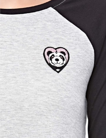 Bluza Bershka, gri