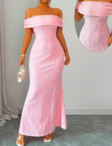 Rochie lunga SHEIN, roz