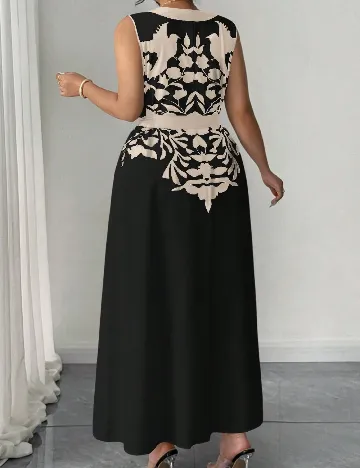 Rochie lunga SHEIN CURVE, negru