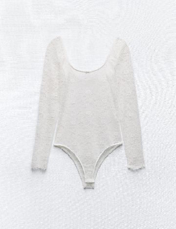 Body Zara, alb