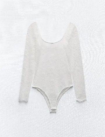 Body Zara, alb