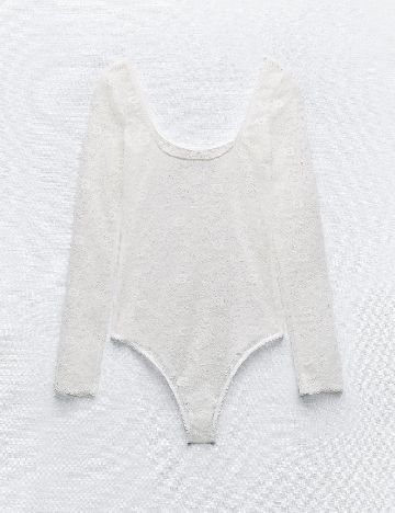 Body Zara, alb