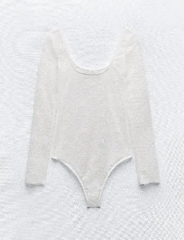 Body Zara, alb