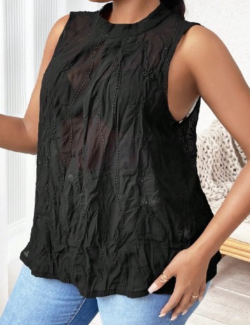 Bluza SHEIN CURVE, negru