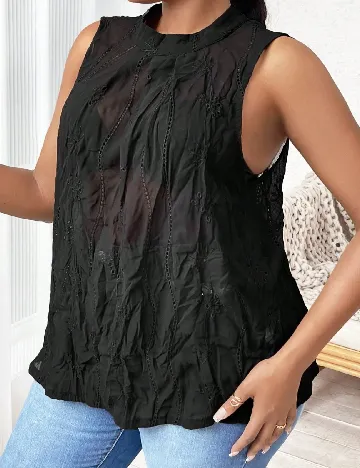 Bluza SHEIN CURVE, negru