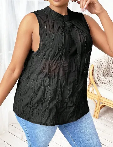 Bluza SHEIN CURVE, negru