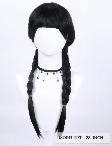 Peruca SHEIN, negru
