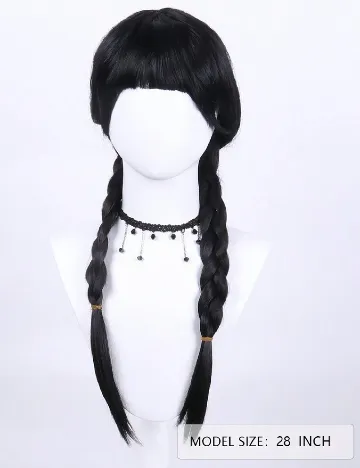 Peruca SHEIN, negru