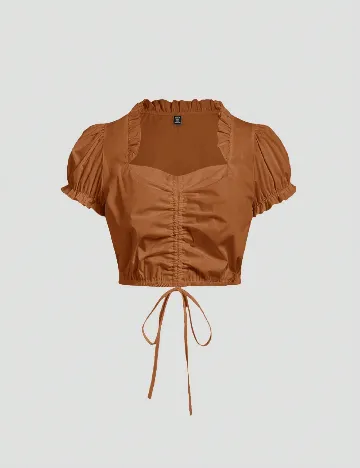 Top SHEIN CURVE, maro