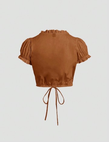 Top SHEIN CURVE, maro
