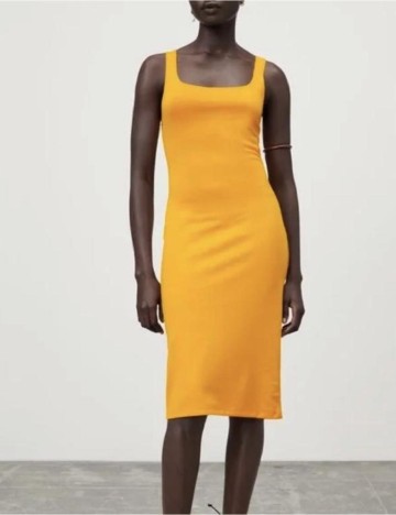 Rochie scurta Zara, galben