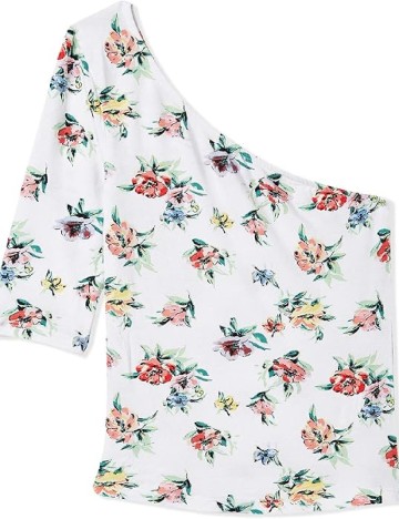 Top Bershka, alb