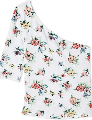 Top Bershka, alb