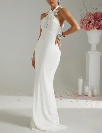 Rochie lunga SHEIN, alb