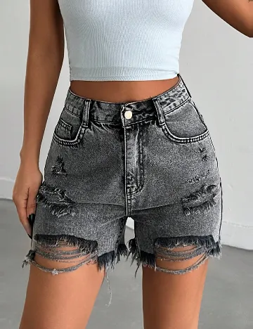 Pantaloni scurti SHEIN, gri