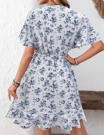 Rochie scurta SHEIN, alb