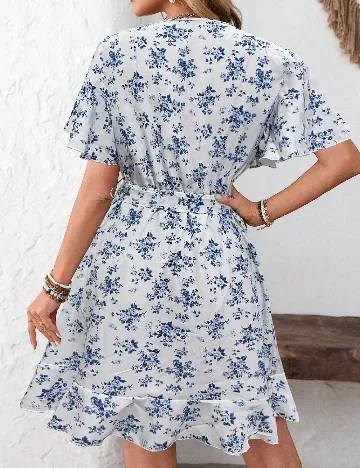 Rochie scurta SHEIN, alb