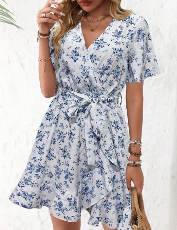 Rochie scurta SHEIN, alb