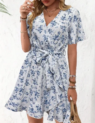 Rochie scurta SHEIN, alb