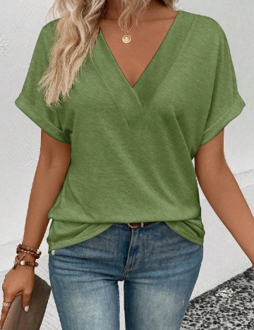 Bluza SHEIN, verde